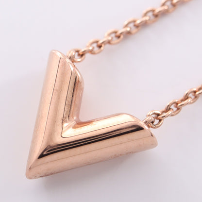 エセンシャル V ネックレス GP ピンクゴールド ルイヴィトン アクセサリー LOUIS VUITTON