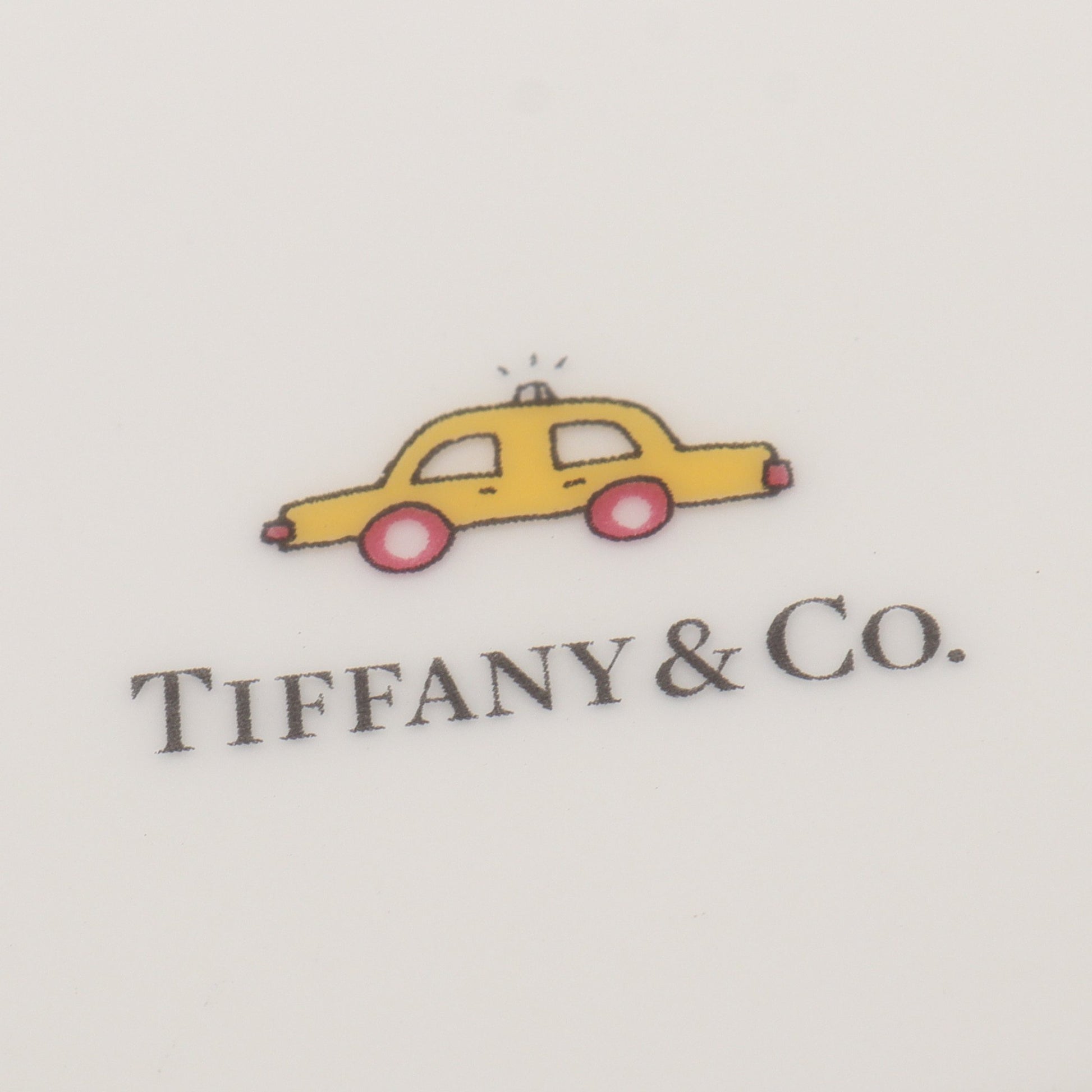 5th アベニュー プレート 2点セット 食器 陶器 ホワイト マルチカラー ティファニー 財布・小物 TIFFANY & Co.