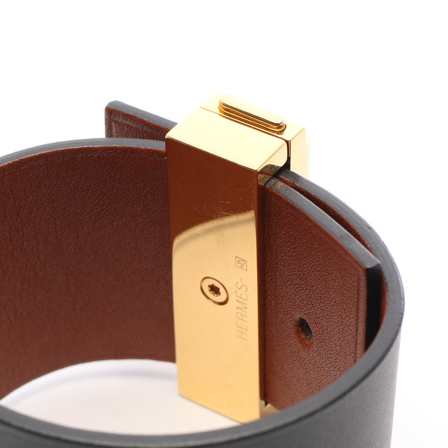 コリエドシアン バングル ヴォースイフト GP ブラック ゴールド エルメス アクセサリー HERMES