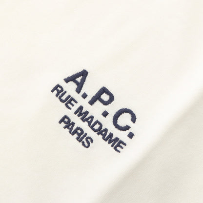 COHBU ロゴ刺繍 半袖Tシャツ コットン ホワイト アーペーセー