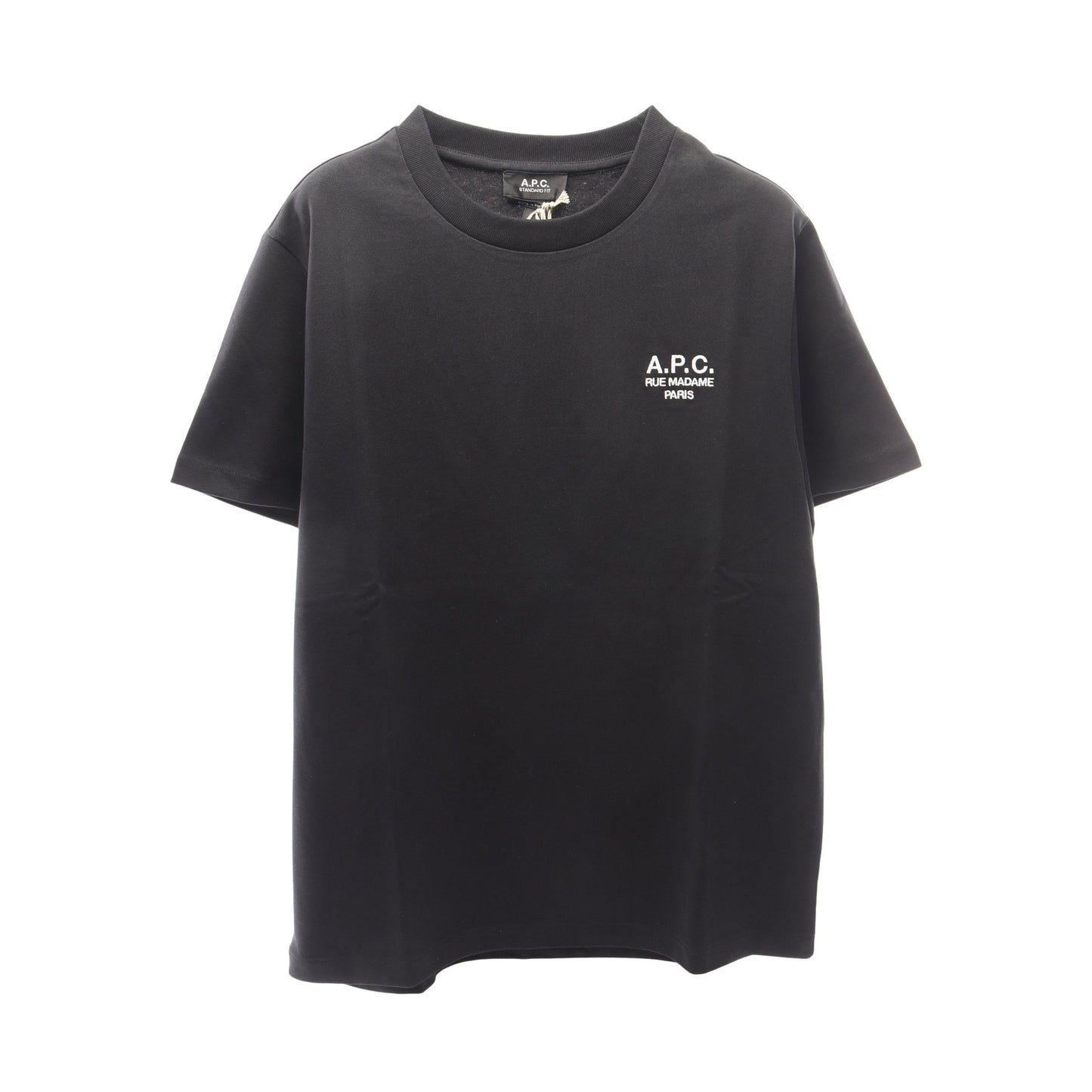 COHBU ロゴ刺繍 半袖Tシャツ コットン ブラック アーペーセー