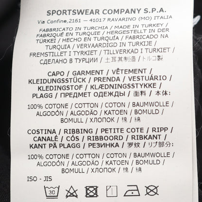 半袖Tシャツ コットン ブラック ストーンアイランド