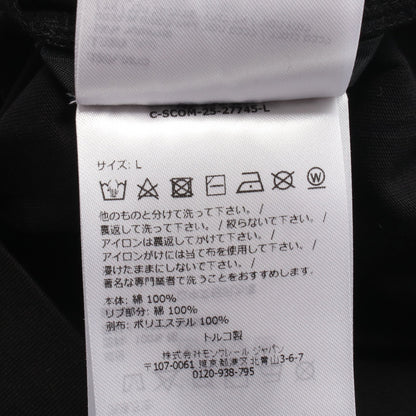 ポケット付き Tシャツ コットン ブラック モンクレール