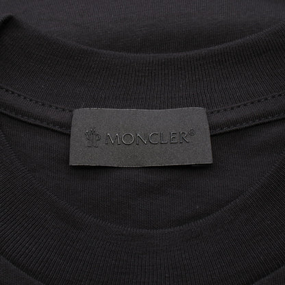 ポケット付き Tシャツ コットン ブラック モンクレール