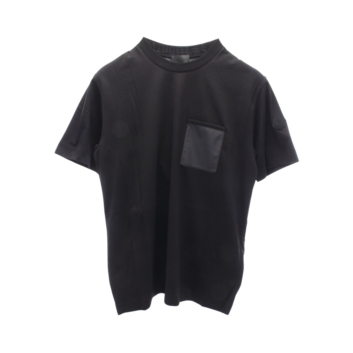 ポケット付き Tシャツ コットン ブラック モンクレール