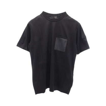 ポケット付き Tシャツ コットン ブラック モンクレール
