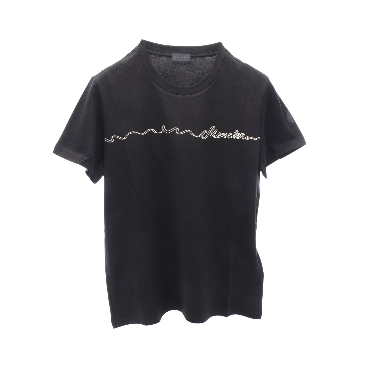 Tシャツ コットン ブラック モンクレール