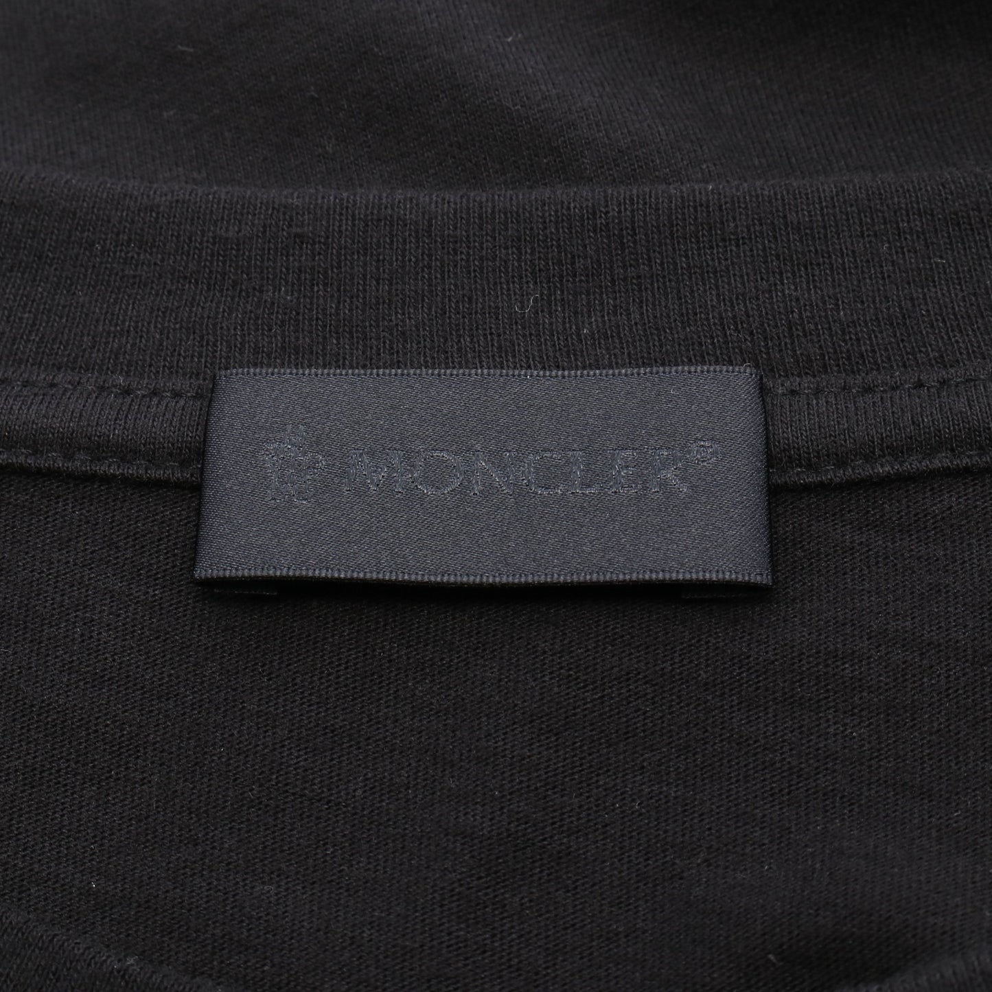 Tシャツ コットン ブラック モンクレール