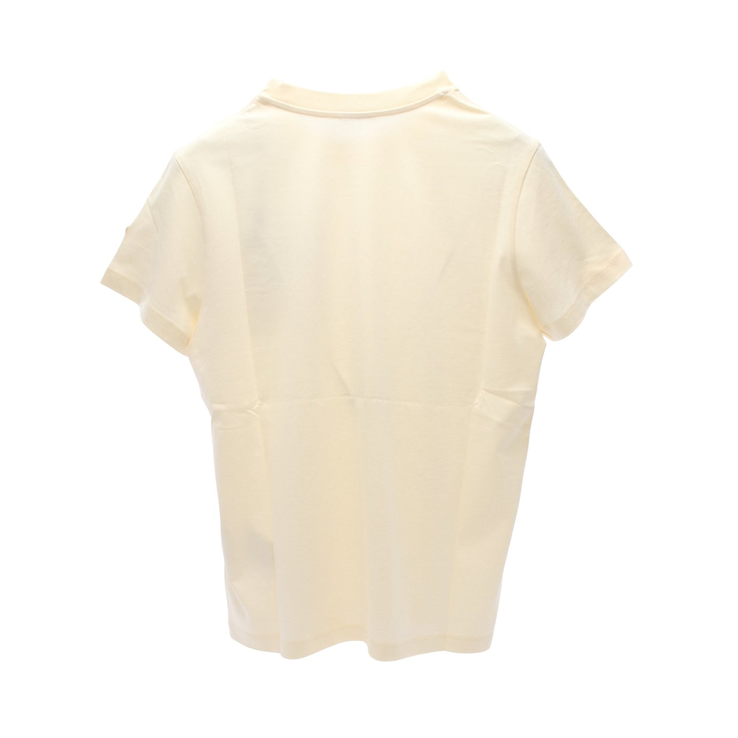 ロゴ刺繡 Tシャツ コットン アイボリー モンクレール