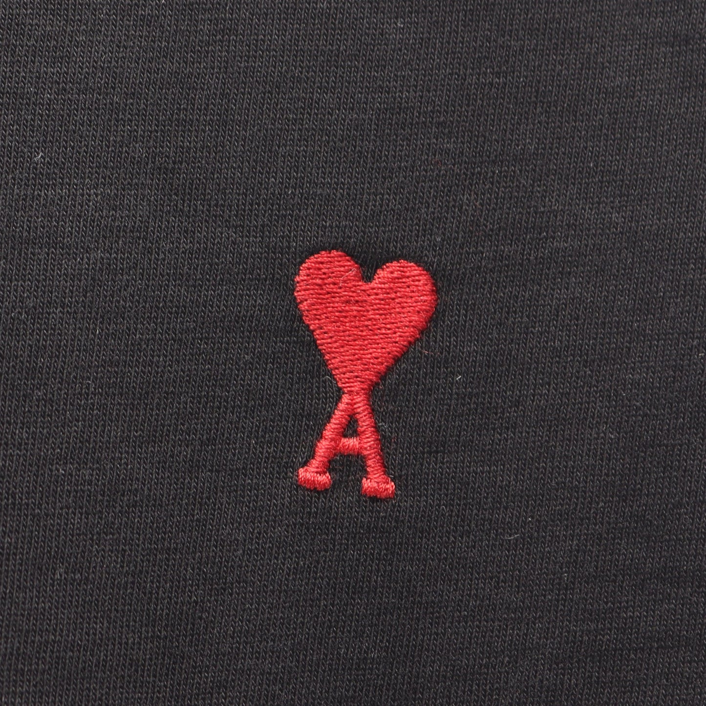 AMI DE COEUR 半袖Tシャツ コットン ブラック アミアレクサンドルマテュッシ