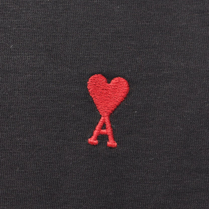 AMI DE COEUR 半袖Tシャツ コットン ブラック アミアレクサンドルマテュッシ