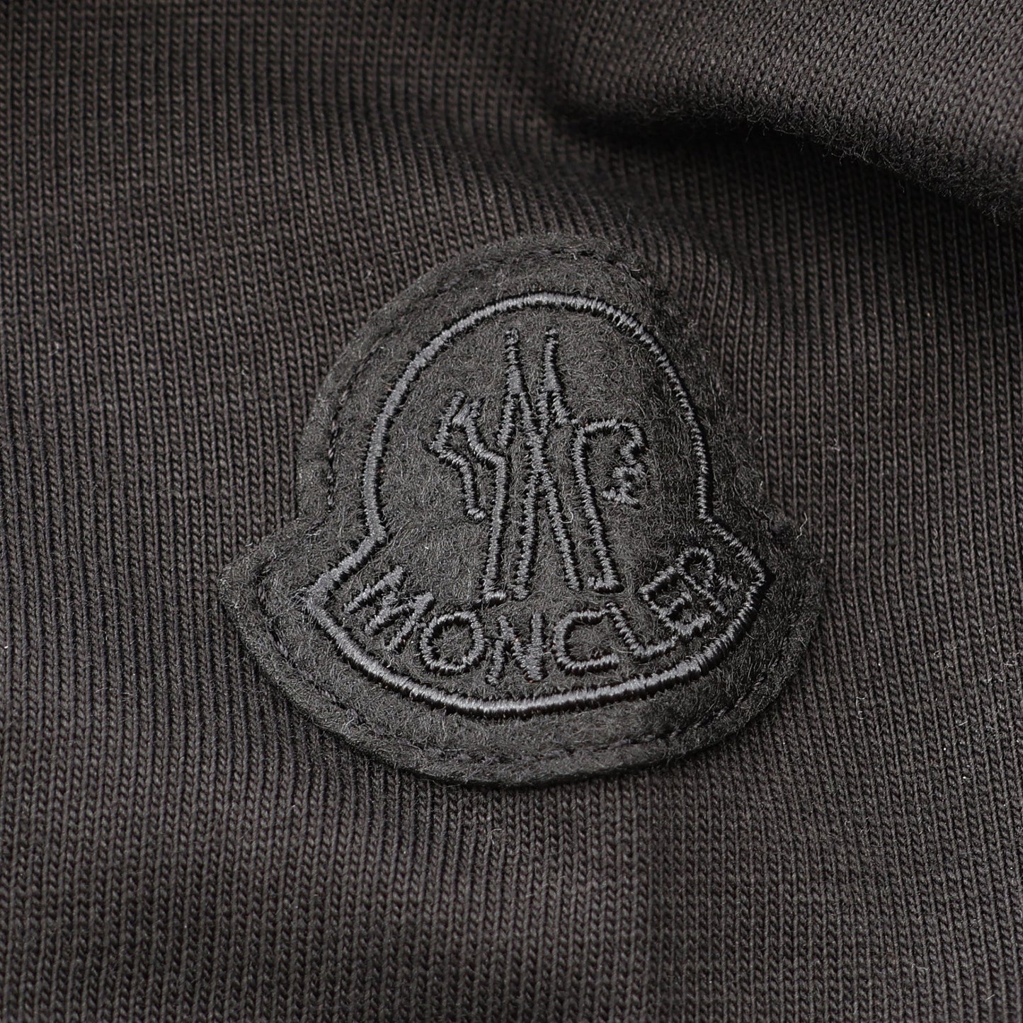 グラフィックモチーフ 半袖Tシャツ コットン ブラック モンクレール