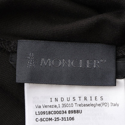 グラフィックモチーフ 半袖Tシャツ コットン ブラック モンクレール