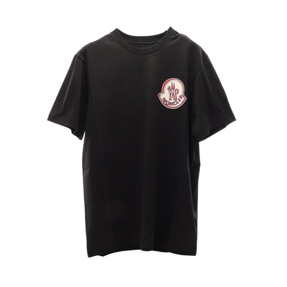 グラフィックモチーフ 半袖Tシャツ コットン ブラック モンクレール