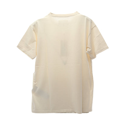 ロゴプリント 半袖Tシャツ コットン ライトベージュ メゾンマルジェラ