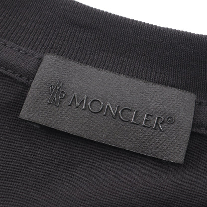 ロゴプリント 半袖Tシャツ コットン ブラック モンクレール