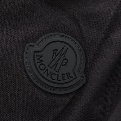 ロゴプリント 半袖Tシャツ コットン ブラック モンクレール