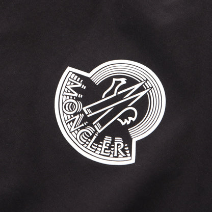 ロゴプリント 半袖Tシャツ コットン ブラック モンクレール
