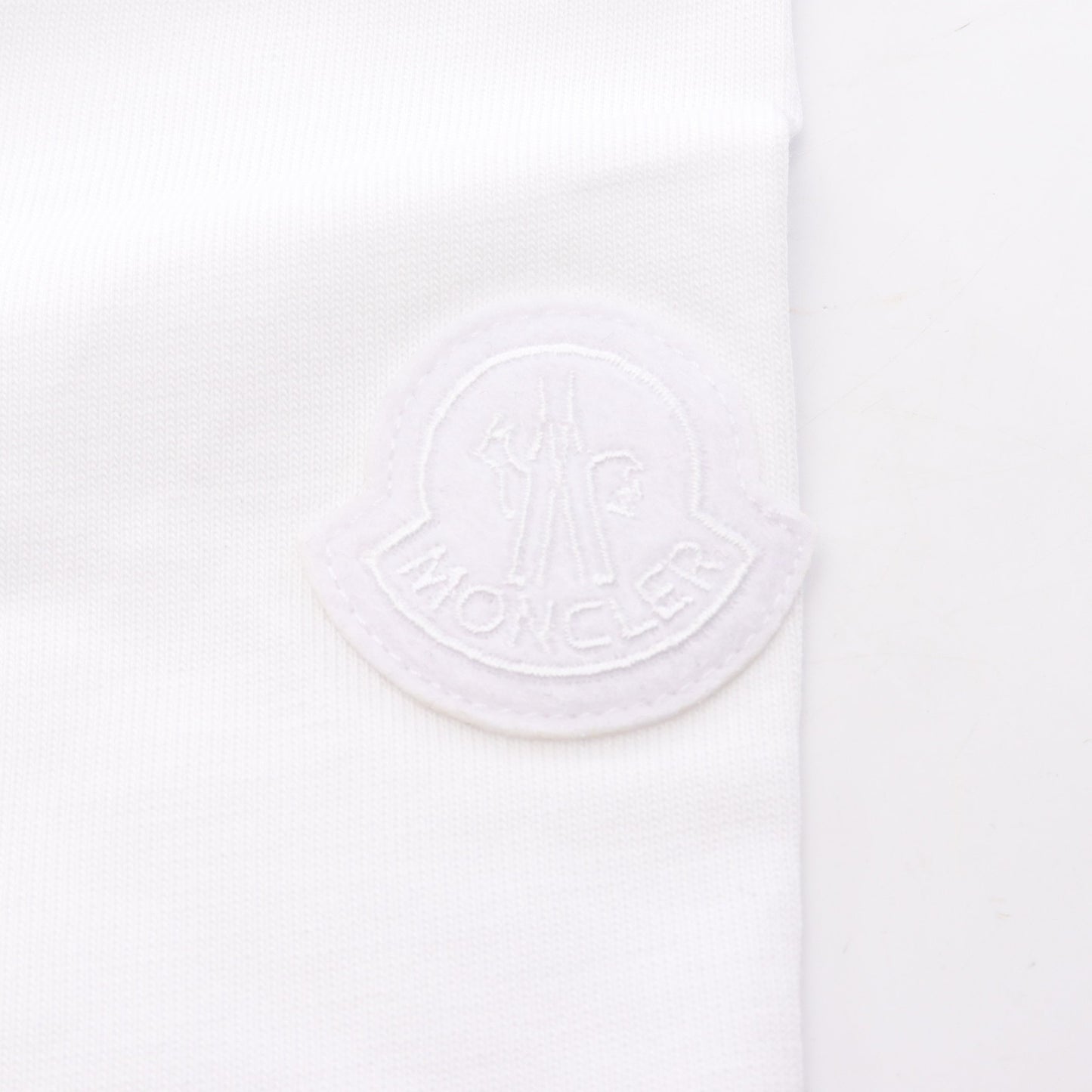 グラフィックモチーフ 半袖Tシャツ コットン ホワイト モンクレール