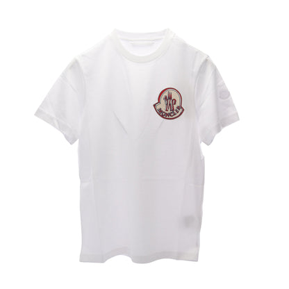 グラフィックモチーフ 半袖Tシャツ コットン ホワイト モンクレール