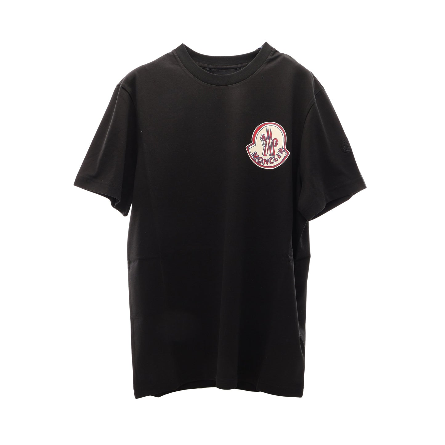 グラフィックモチーフ 半袖Tシャツ コットン ブラック モンクレール