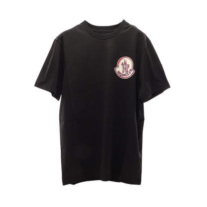 グラフィックモチーフ 半袖Tシャツ コットン ブラック モンクレール
