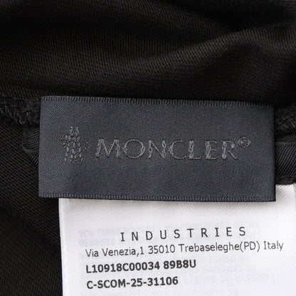グラフィックモチーフ 半袖Tシャツ コットン ブラック モンクレール