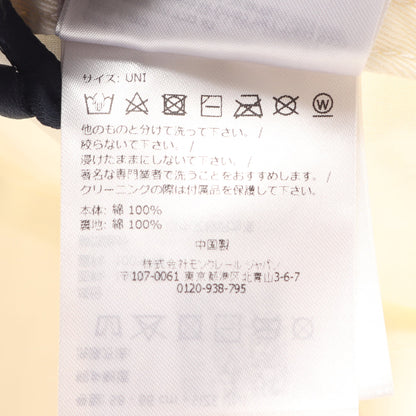ロゴワッペン ベースボール キャップ コットン ホワイト モンクレール