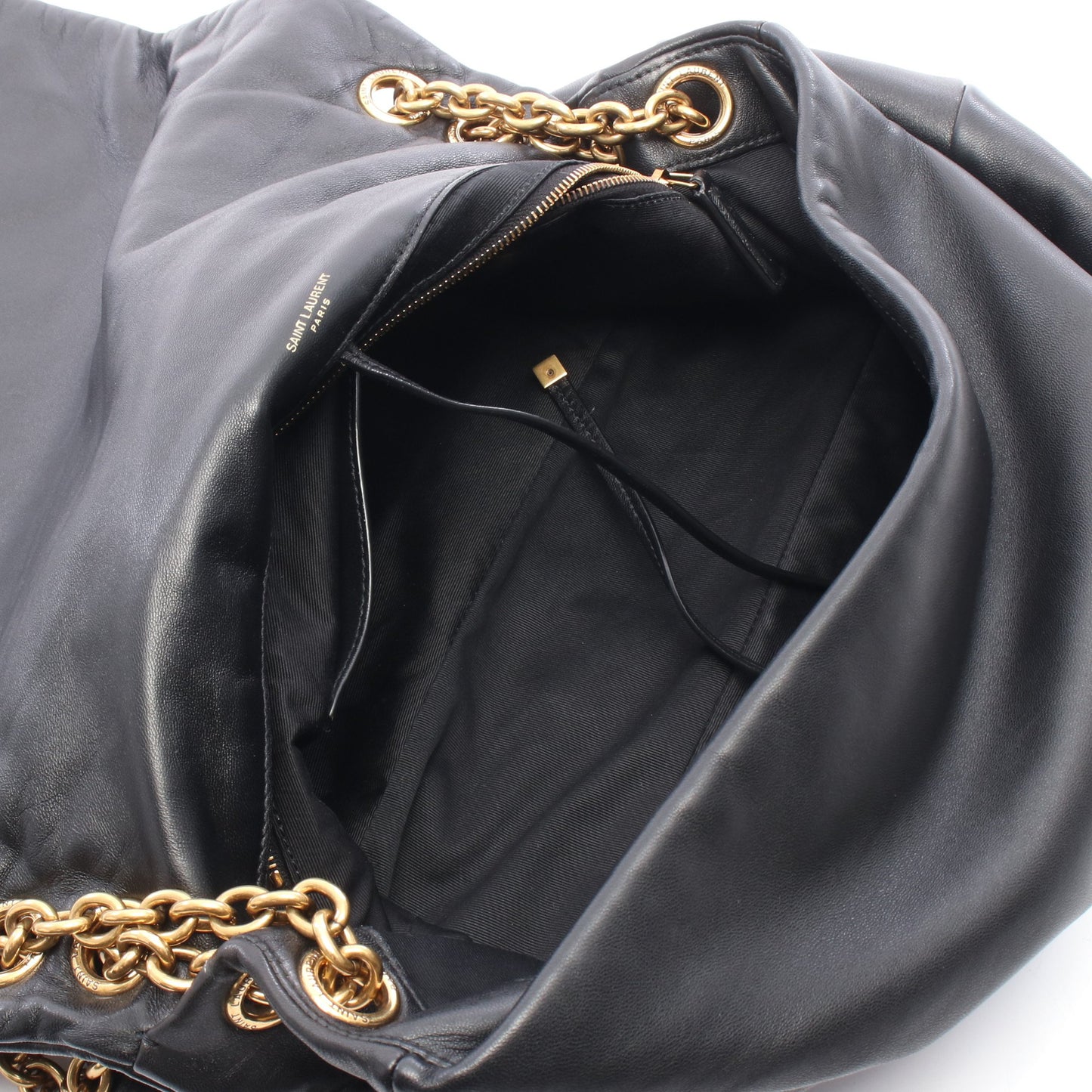 ジェイミー 4.3 チェーンショルダーバッグ レザー ブラック サンローランパリ バッグ SAINT LAURENT PARIS