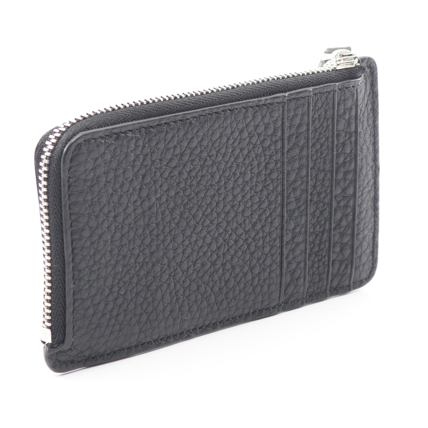 PUZZLE EDGE COIN CARDHOLDER カードケース コインケース レザー ブラック ロエベ