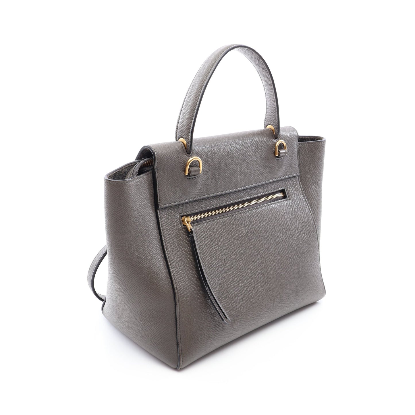 BELT BAG MICRO ベルトバッグ マイクロ 2WAY ハンドバッグ レザー グレー セリーヌ