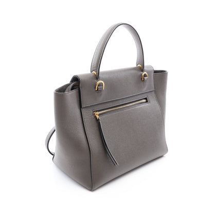 BELT BAG MICRO ベルトバッグ マイクロ 2WAY ハンドバッグ レザー グレー セリーヌ
