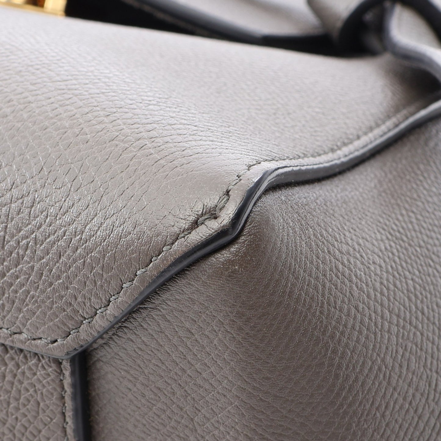 BELT BAG MICRO ベルトバッグ マイクロ 2WAY ハンドバッグ レザー グレー セリーヌ