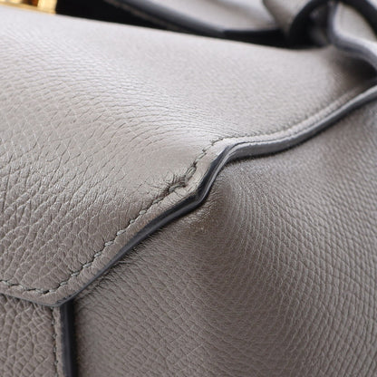 BELT BAG MICRO ベルトバッグ マイクロ 2WAY ハンドバッグ レザー グレー セリーヌ
