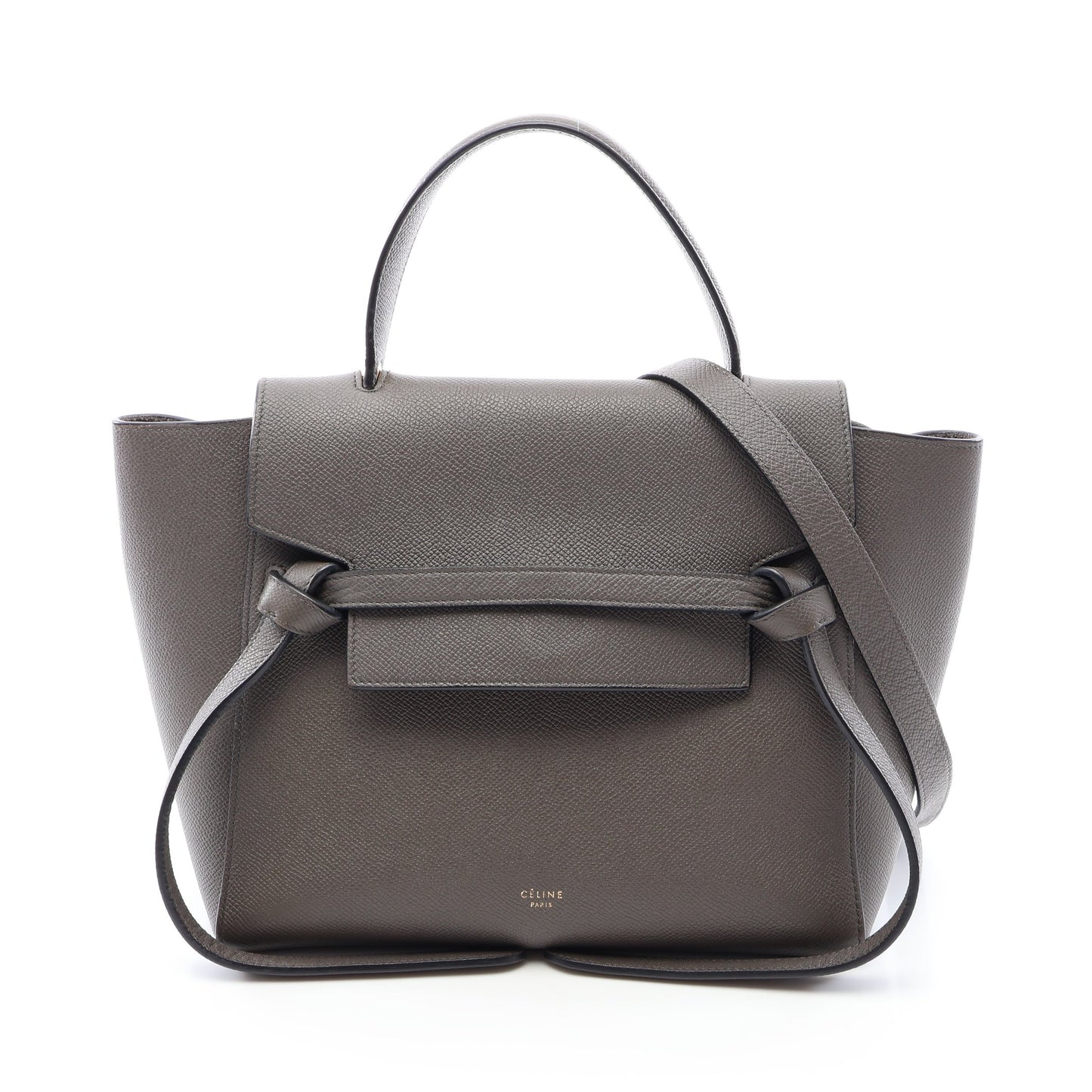 BELT BAG MICRO ベルトバッグ マイクロ 2WAY ハンドバッグ レザー グレー セリーヌ