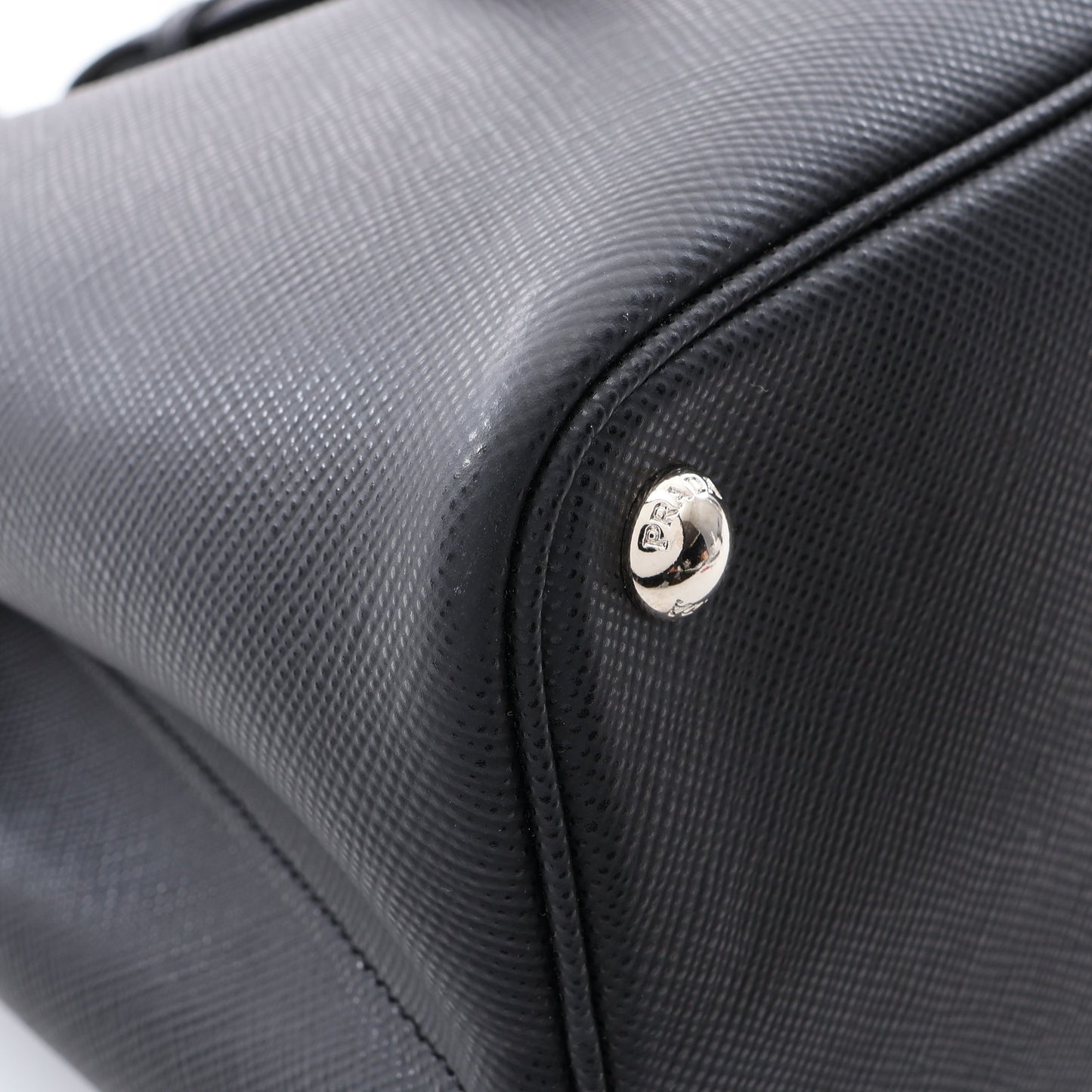 SAFFIANO CUIR 2WAY ハンドバッグ トートバッグ サフィァーノレザー ブラック プラダ