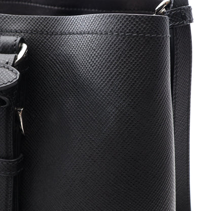 SAFFIANO CUIR 2WAY ハンドバッグ トートバッグ サフィァーノレザー ブラック プラダ