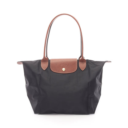 LE PLIAGE ORIGINAL M ル プリアージュ オリジナル M ショルダーバッグ トートバッグ キャンバス レザー ブラック ブラウン ロンシャン