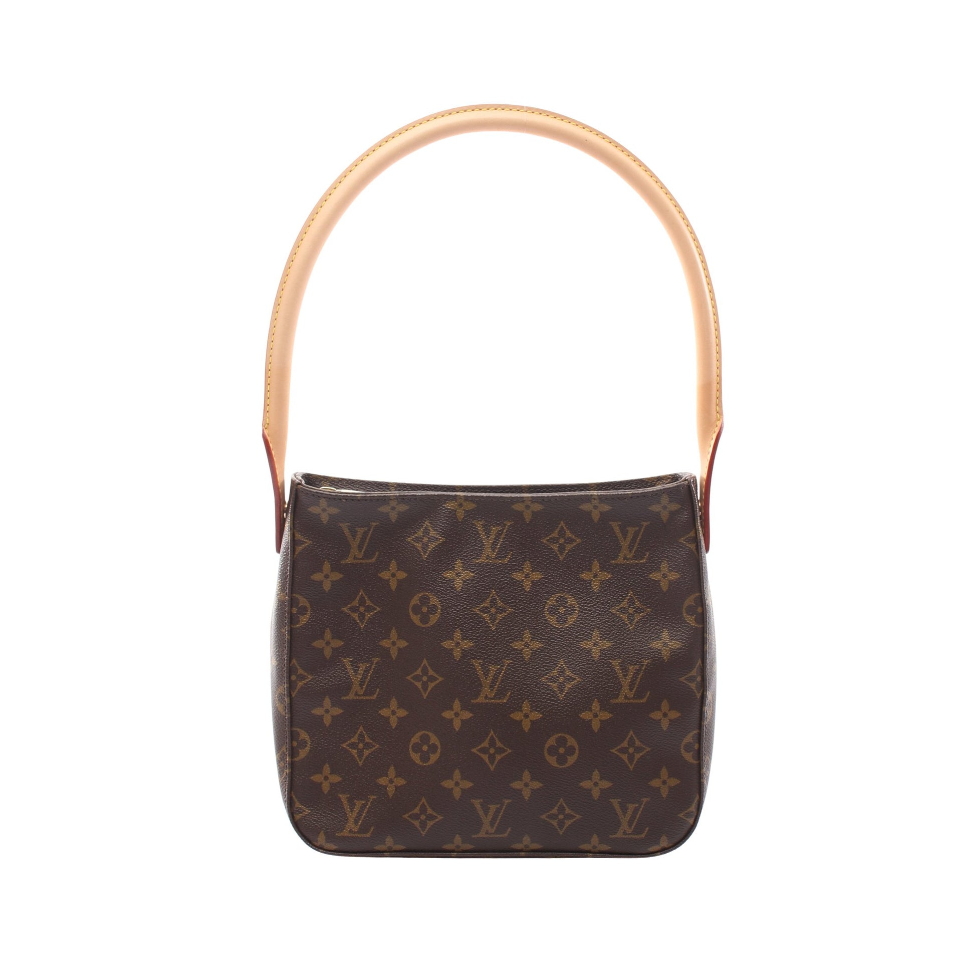 ルーピングMM モノグラム ショルダーバッグ PVC レザー ブラウン ルイヴィトン バッグ LOUIS VUITTON