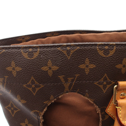 LOUIS VUITTON × 川久保玲 ウィズ ホールズ モノグラム ハンドバッグ トートバッグ PVC レザー ブラウン ルイヴィトン