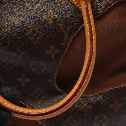 LOUIS VUITTON × 川久保玲 ウィズ ホールズ モノグラム ハンドバッグ トートバッグ PVC レザー ブラウン ルイヴィトン
