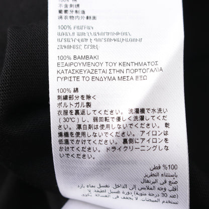 NOVO T-SHIRT TONAL LABEL ノヴォ 半袖Tシャツ コットン ブラック カナダグース