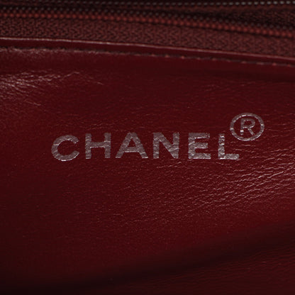 ココマーク ハンドバッグ バニティバッグ ウッド レザー ブラック シルバー金具 シャネル