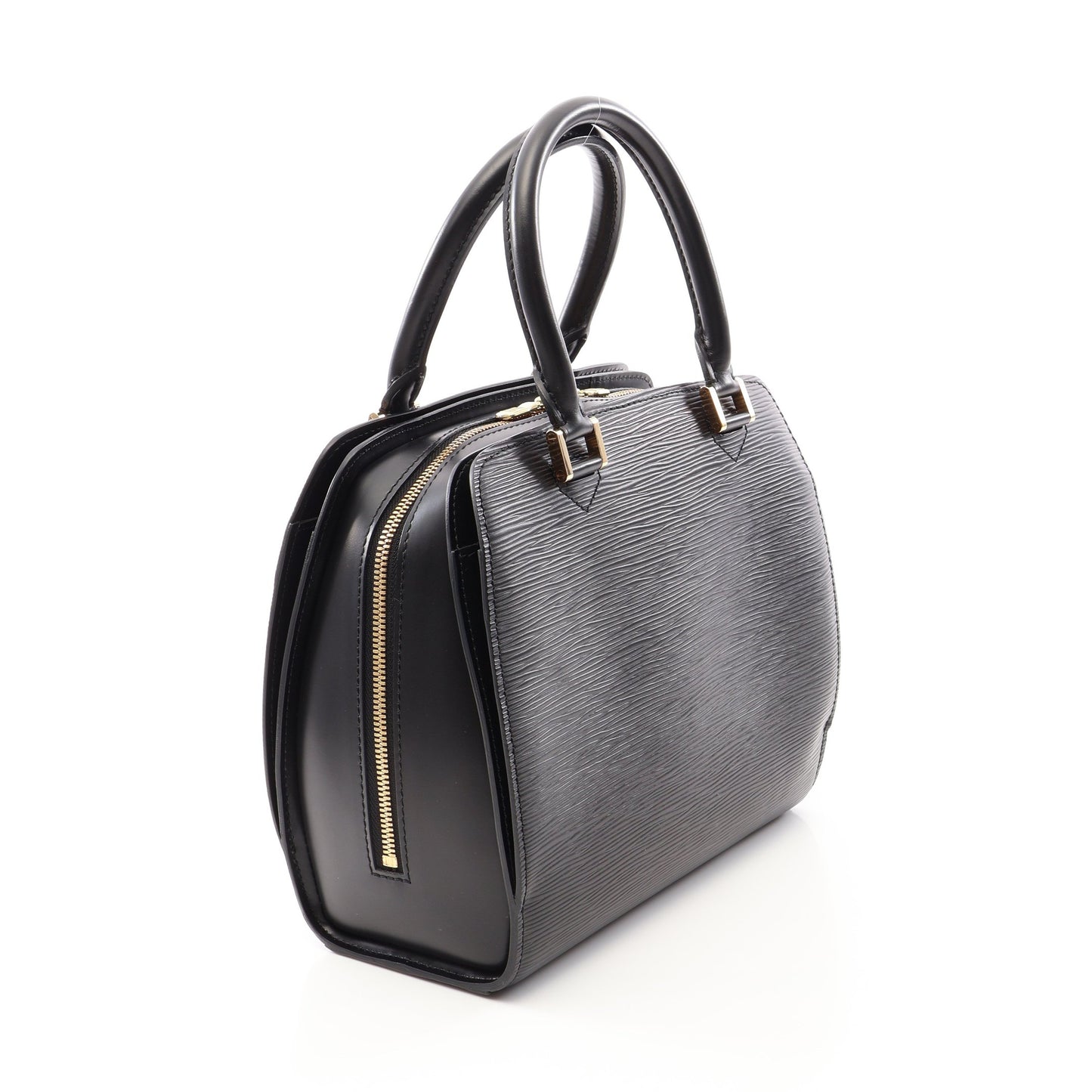 ポンヌフ エピ ノワール ハンドバッグ レザー ブラック ルイヴィトン