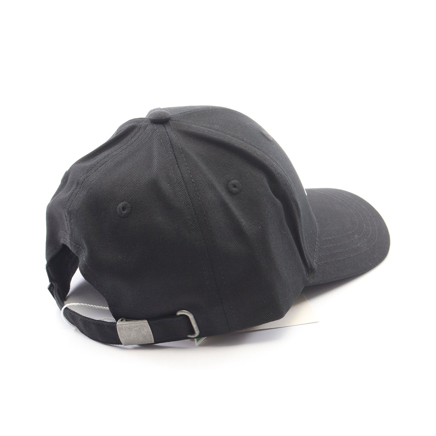 GUESS JEANS 3D Embro Baseball 帽子 ベースボール キャップ コットン ブラック ゲス
