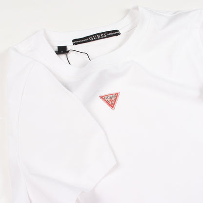 ロゴプリント 半袖Tシャツ コットン ホワイト ゲス
