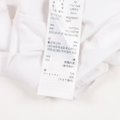 ロゴプリント 半袖Tシャツ コットン ホワイト ゲス