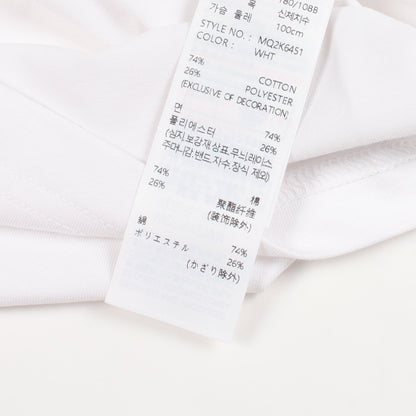 ロゴプリント 半袖Tシャツ コットン ホワイト ゲス