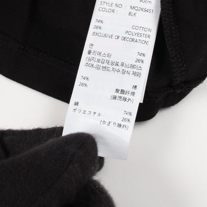 ロゴプリント 半袖Tシャツ コットン ブラック ゲス