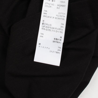 ロゴプリント 半袖Tシャツ コットン ブラック ゲス